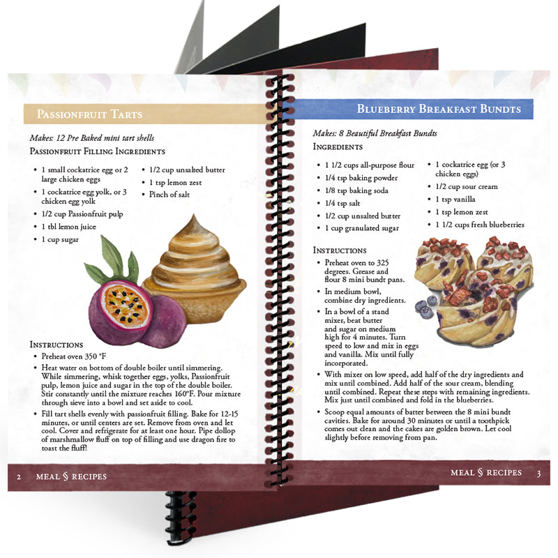 A Trip Away Inn Menu