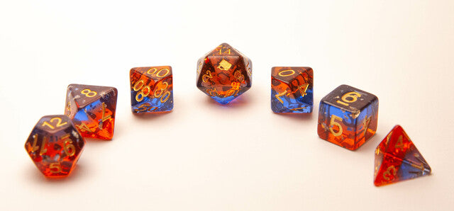 A Trip Away Inn Resin Polyhedral Dice Set