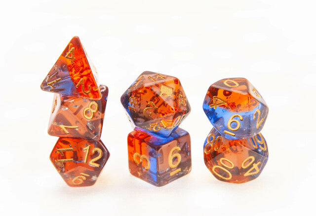 A Trip Away Inn Resin Polyhedral Dice Set