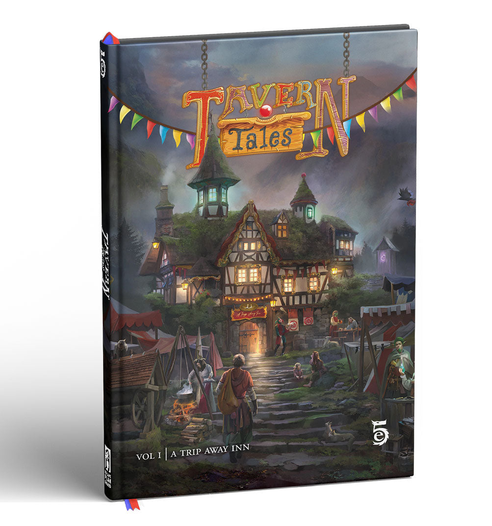 Tavern Tales Vol. 1 Hardcover (PDF & Map Pack Included in Purchase)