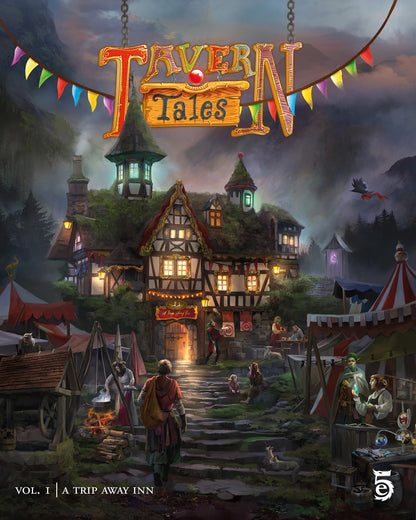 Tavern Tales Vol. 1 Hardcover (PDF & Map Pack Included in Purchase)